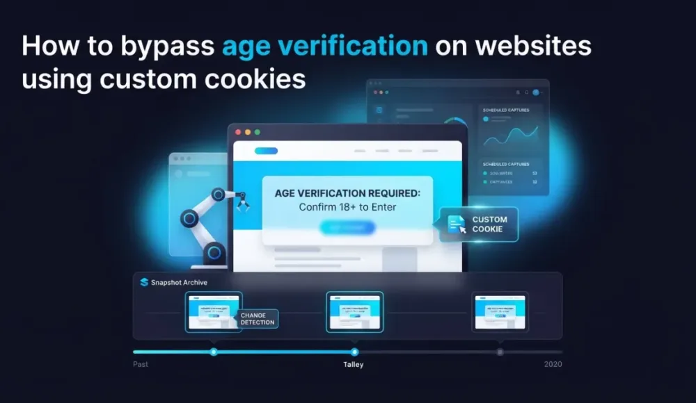 How to bypass age verification on websites using custom cookies