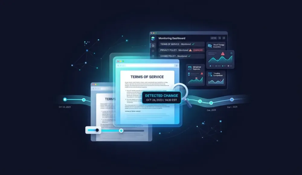 How to Track Terms of Service & Privacy Policy Changes