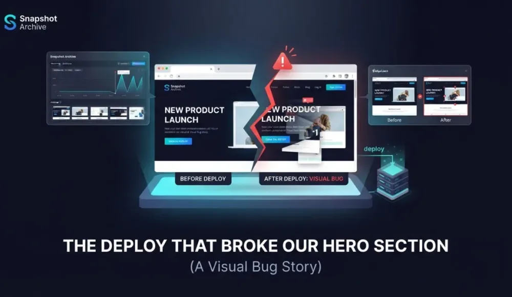 The Deploy That Broke Our Hero Section for 63 Hours
