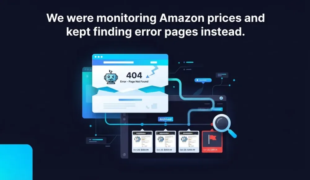 7% of Amazon Pages Returned Errors With HTTP 200. Here's the Proof.