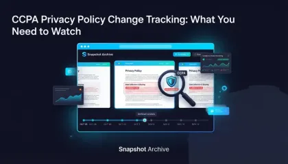 CCPA Privacy Policy Change Tracking: What You Need to Watch