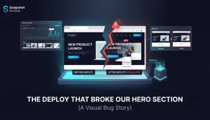 The Deploy That Broke Our Hero Section for 63 Hours
