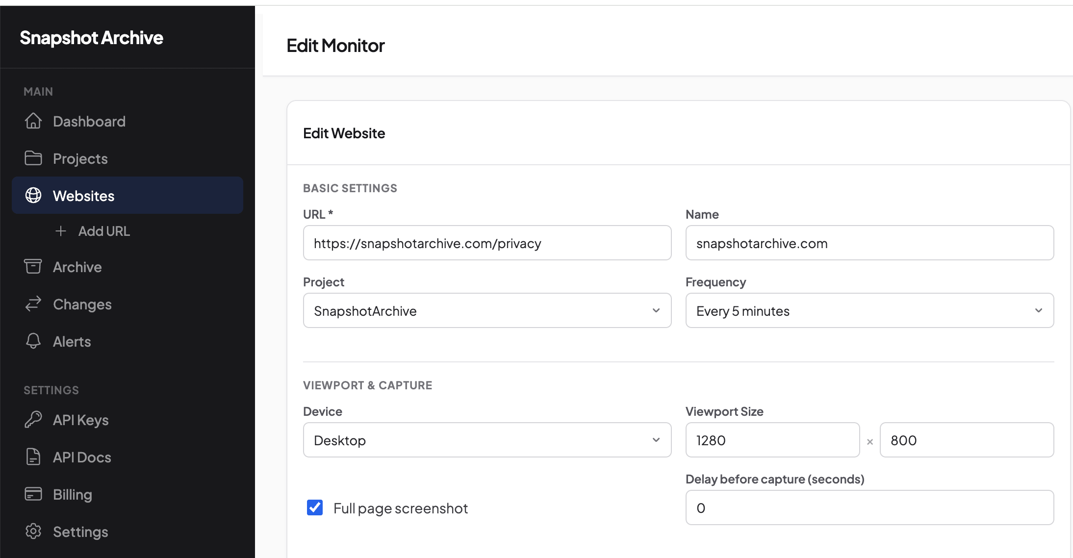 Privacy Policy before and after comparison with 0.20% change detected