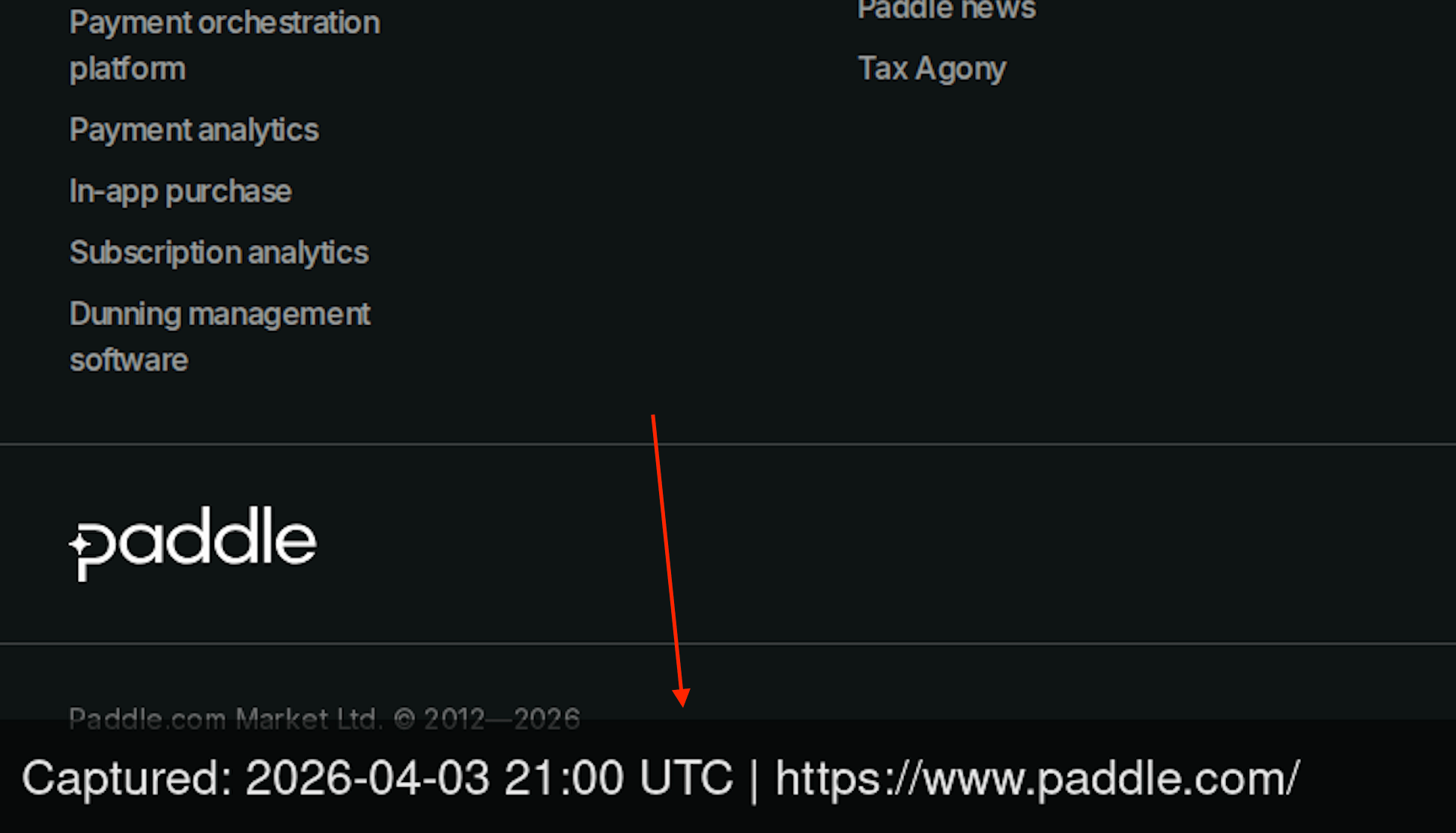 Watermark on a screenshot — date, time, and URL burned into the image