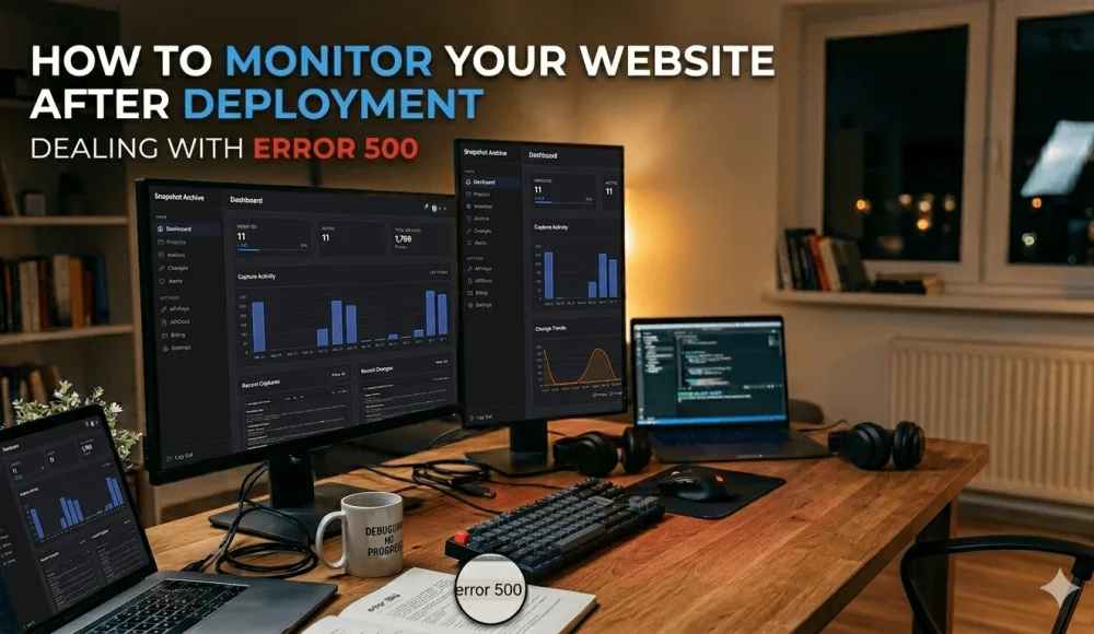 How to monitor your website after deployment