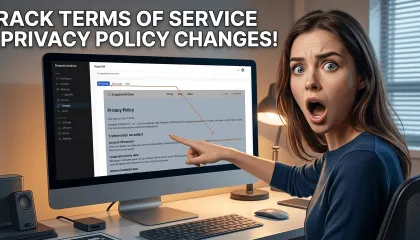 How to Track Terms of Service & Privacy Policy Changes